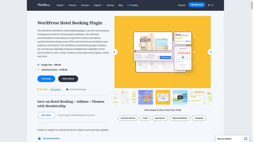 motopress hotel booking plugin free download