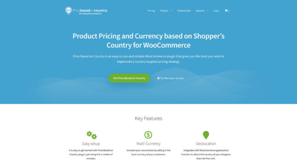 Download WooCommerce Price Based on Country Pro